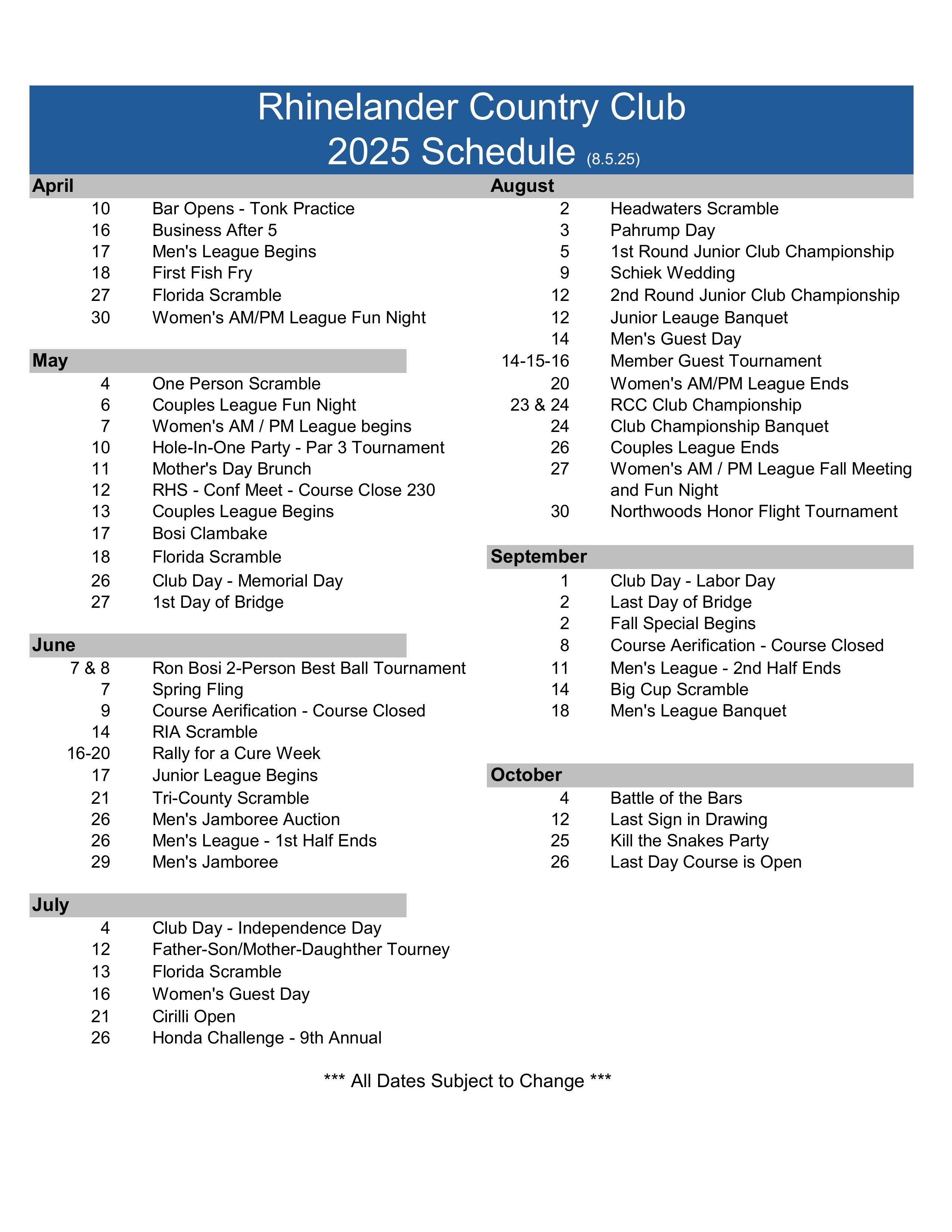 RCC 2025 Club Calendar 8.5.25